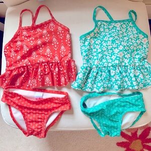 SUPER CUTE BATHING SUIT AND COVER UP BUNDLE FOR TODDLER GIRL 💕💕